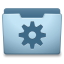 Ocean Blue Options Icon 64x64 png
